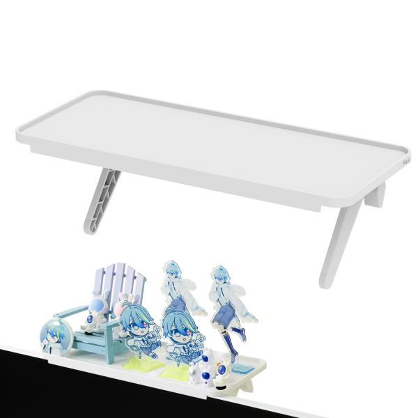 他サイト： Pixio PXTS1WH ディスプレイボード ホワイト 幅30cm 奥行12.7cm モニター 上 小物置きの商品画像
