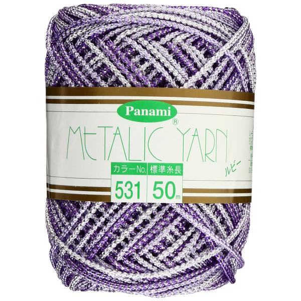 タカギ繊維(Takagi Seni) Panami メタリックヤーン  COL.531 50m