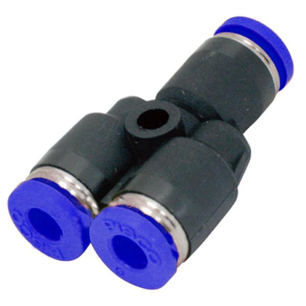 新潟精機(Niigataseiki) BeHAUS 日本製 チューブ用ワンタッチ継手 ユニオンY チューブ外径:10mm PY10