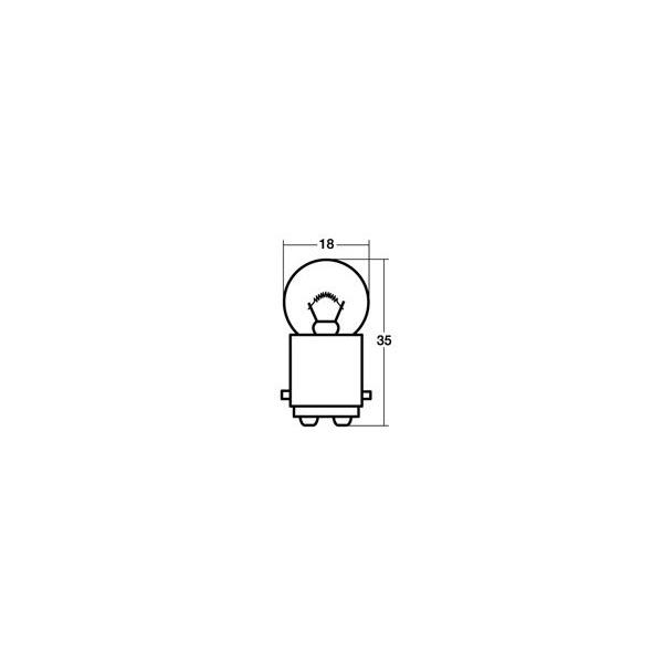 スタンレー電気(STANLEY) シングル球 24V10W 10個入 A4136