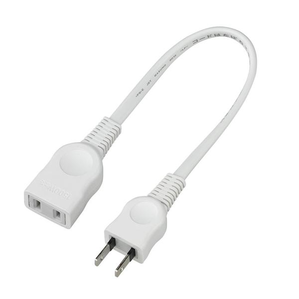 朝日電器 ELPA ちょっとコード20ｃｍ15A W-1502B(W)