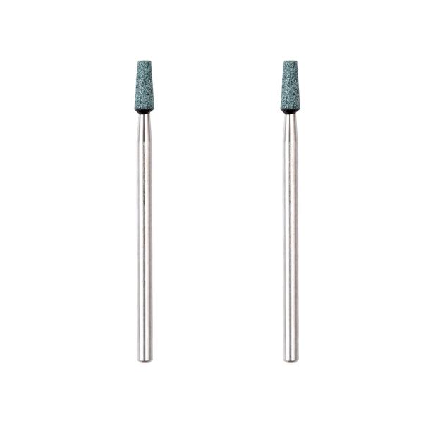 プロクソン(PROXXON) 軸付き砥石2本 【台形型3.1mm 軸径2.35mm GC砥石150番】 No.26272