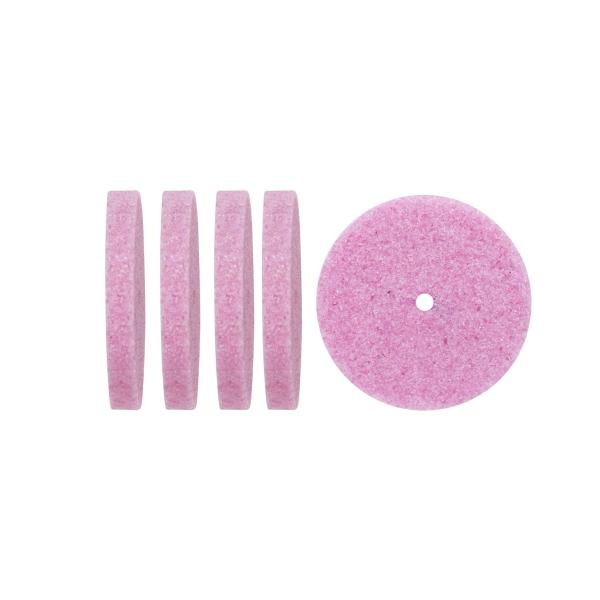 プロクソン(PROXXON) ディスク砥石5枚 【ディスク型22mm 厚み3.0mm 軸径2.35mm WA砥石150番】 No.26302