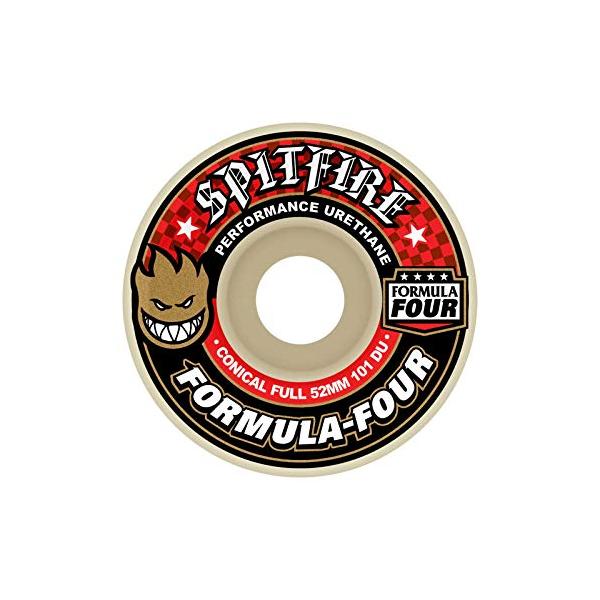 スピットファイヤー SPITFIRE スケートボード ウィール F4 FORMURA FOUR 52mm スピットファイア独自の高品質ウレタンを使用