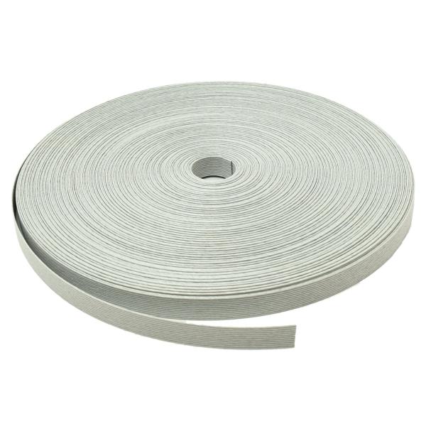 紺屋商事 手芸用クラフトバンド１２本幅（約１５ｍｍ）紙バンドシルバー５０ｍ 00000105