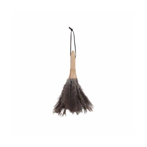 ダルトン(Dulton) ほこり取り フェザー ダスター ミニ グレー 長さ205mm FEATHER DUSTER MINI GRAY H20-01