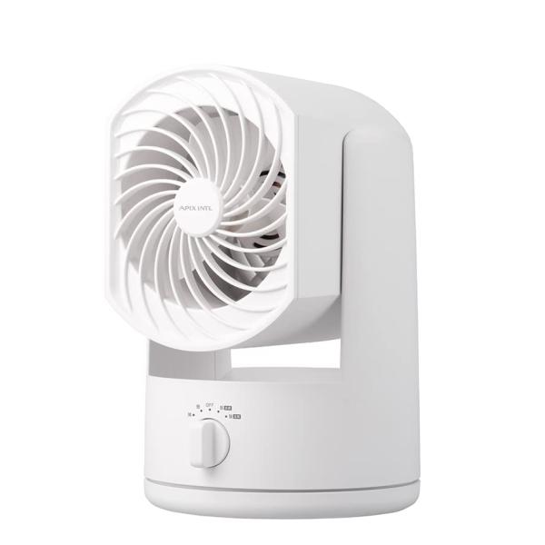 APIX アピックス フォールディングサーキュレーター お部屋の空気循環対策 AFC-250-WH
