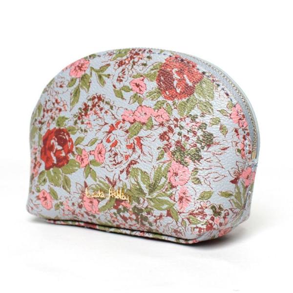 [Laura Ashley ローラアシュレイ] ポーチ 小物入れ 可愛い おしゃれ レディース 薔薇 バラ 花柄 ボタニカル Cransford クラ