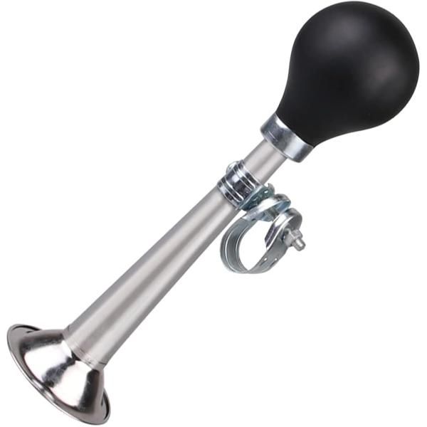 バリエーションコード : 2B21IUFIHS「楽しいサイクリングに」走行中の警告にお使いいただけるホーンベルになります。黒い部分を握ることで「パフパフ」と高く大きな音を鳴らすことができます。「取り付け簡単」ハンドルバーなどに取り付けができ...