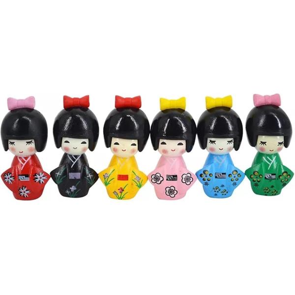 ・伝統的な日本着物人形のこけし6色6体セットです。和装の着物スタイルで、美しく大変可愛らしく、かつ軽量でコンパクトなこけしを6色6体セットにしました。・美しい手工芸品で、耐久性が高く色落ちせず、プレゼントや装飾品に最適なこけし6色6体セット...