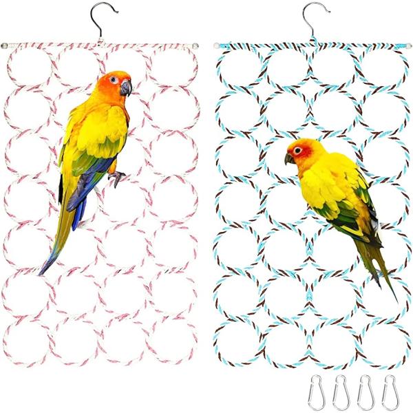 バリエーションコード : 2B23PPTTPO・「鳥用おもちゃ」2点セットの鳥用のハンモックは小鳥、インコ、文鳥などペットの小鳥にオススメです。ぶら下げタイプなのでケージにカンタンに吊り下げることが可能です。・「ケージ飾り」網タイプのとり用...