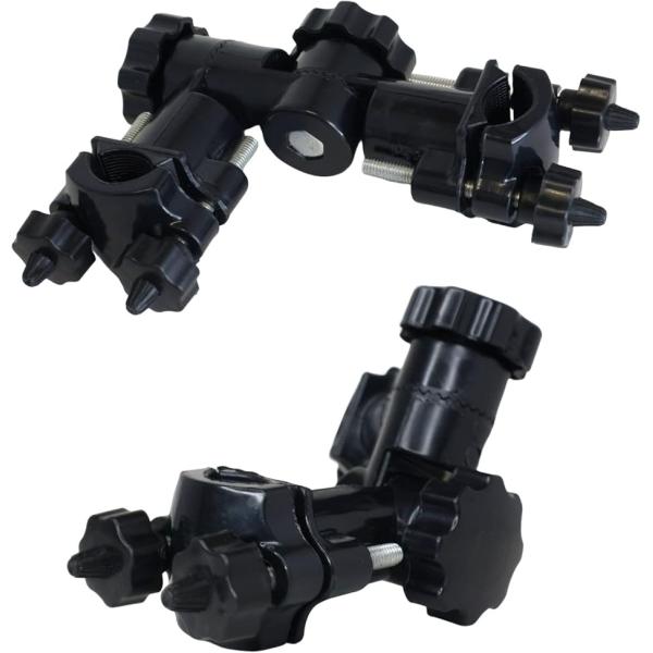 バリエーションコード : 2B24D89WS5・クランプサイズの調整範囲：1.2cm〜2.5cm・角度調整：180°の軸が2軸(取付サイズや形状により上下します)・約17cmx13cmx4cm、240gで軽量コンパクト持ち運びしやすいです・...