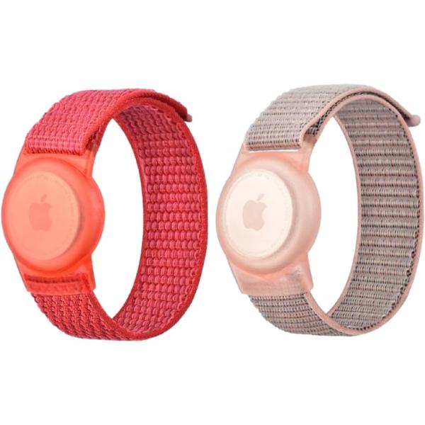 バリエーションコード : 2B2KC452DK・「Airtag専用　肌に優しいナイロン素材」高品質のナイロン製のエアタグリストバンドは上部で耐久性があり、ナイロンストラップが肌に優しく、子供も大人や高齢者も快適に着用できます。ナイロン製のA...