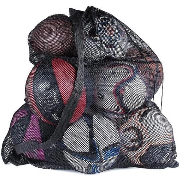 合宿や試合など、大量のボールを持ち運ぶのに大活躍。車内や倉庫に保管する際にも中身がばらけず、熱がこもりにくいので便利です。バスケットボール、サッカーボール、ビーチボールなど色々な種類のボールに対応。巾着タイプ。肩に食い込みにくい幅広のショル...