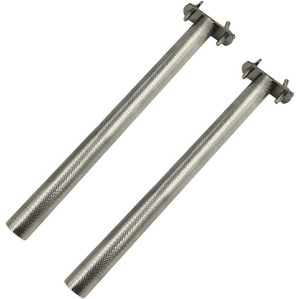 バリエーションコード : 2B6J9RIPP8・ステンレス製鳥用パーチ25cm、2個セットです。・表面がヤスリ上になっていて止まると爪とぎの効果があります。直径19mmで、小型中型の鳥におすすめです。・シンプルなデザインで簡単に取り付けるこ...