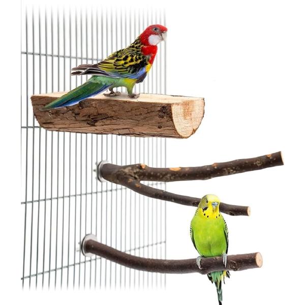 バリエーションコード : 2B4VWLXF96インコなどの小型の鳥や中型の鳥用の止まり木3点セットです天然木を使用しており、ケージ内に自然を作り出し、愛鳥の休息場所にピッタリで、ストレス解消に役立ちますインコのおもちゃとして使用でき、また、...