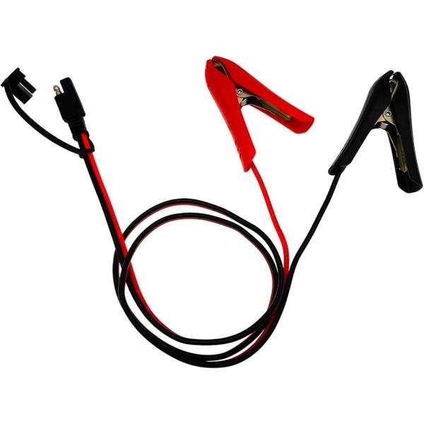 ・もつれのないABS被覆銅線（14 AWG）、余分な長さ（3.2フィート）、2つのワニ口クリップ：赤（正）+黒（負）、実用的で耐久性があります。・絶縁保護：このコネクタを介して車のバッテリーまたはバッテリーパックからデバイスに電力を供給する...