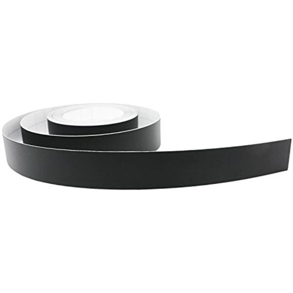 テープ式 カーラッピングフィルム 2cm幅 ＊ 6m HZ2750(マットブラック, 2cm x 6m)