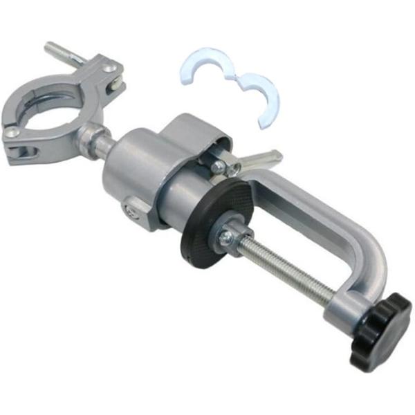 バリエーションコード : 2B84FRI5SG・電動グラインダーや電気ドリル、ハンドルーターなどを作業台などにしっかり固定できるドリル ホルダーです。電動工具を固定する事で、両手がつかえるようになり、より繊細な作業が可能になります。直径の小...