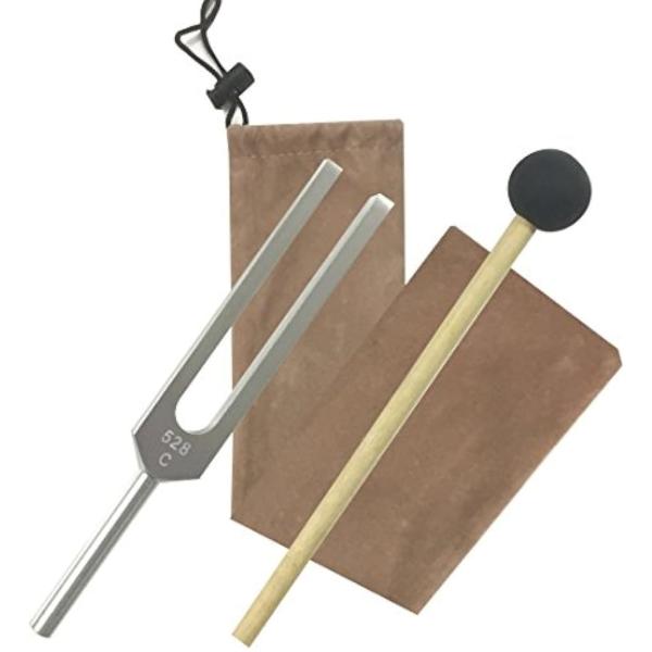 他サイト： HappyHome音叉 528Hz チューナー ラバーマレットセット ヒーリング 浄化の商品画像