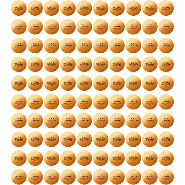 バリエーションコード : 2B94S44I8G「卓球 ボール 100個」 高品質な卓球ボール100個セットで、練習効率を大幅アップ。スリースターの卓球ボールは、耐久性と均一な反発力が特徴で、安定したパフォーマンスを実現します。「練習球 試合...