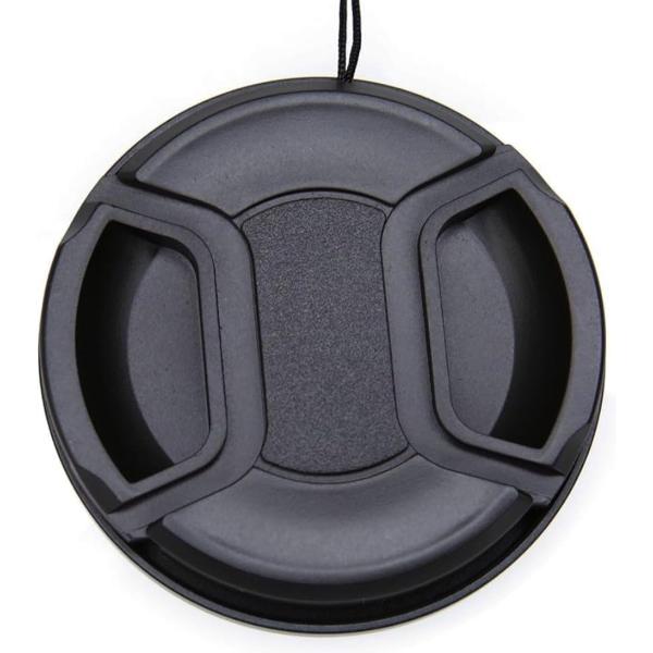 バリエーションコード : 2B9Y5ND28L「ワンタッチでカンタン装着。フロントレンズキャップ」センターピンチ式で中央部をつまんでカンタンに取り外しが装着可能。落下防止用の紐が付属致します。一瞬で装着できるので撮影前後の準備・片付けもスム...