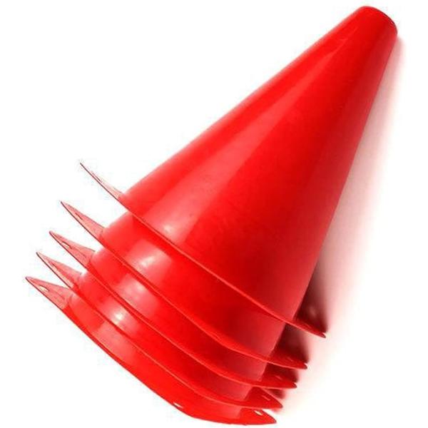 バリエーションコード : 2B98Q0NFWT「マーカーコーン カラーコーン セット ディスクコーン トレーニングコーン」カラー：レッド16個入り。収納袋付き 持ち運びに収納に便利です。「カラーコーンサイズ・仕様」底部：約13x13cm 高...