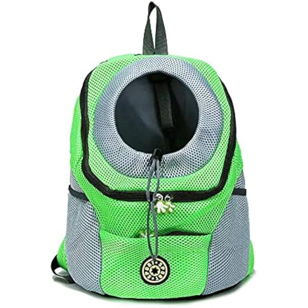 バリエーションコード : 2B9D1IC4XR旅行シーン：ペットキャリーバッグは、小型犬や猫と一緒に旅行する際に最適です。通気性の良いデザインで、長時間の移動でもペットが快適に過ごせます。リュック型のため、両手が自由になり、観光地を巡る際も...