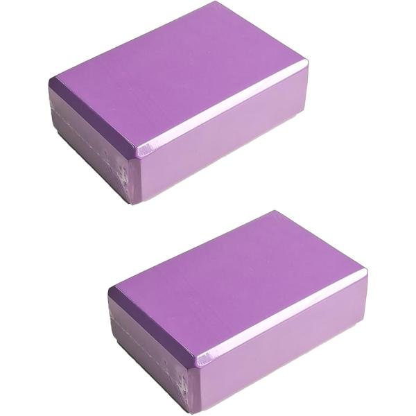 バリエーションコード : 2B9D6F0OJ5「サイズ」(1個) 縦15cm x 横23cm x 高さ7.6cm「重量」 (約) 1個：120g　2個:240g「セット内容」ヨガブロック 同色 2個セットヨガやストレッチ、ピラティスなどのト...