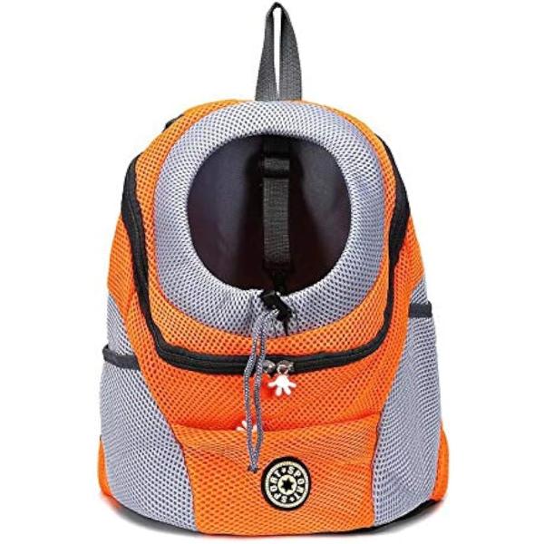バリエーションコード : 2B9D1IC4XR旅行シーン：ペットキャリーバッグは、小型犬や猫と一緒に旅行する際に最適です。通気性の良いデザインで、長時間の移動でもペットが快適に過ごせます。リュック型のため、両手が自由になり、観光地を巡る際も...