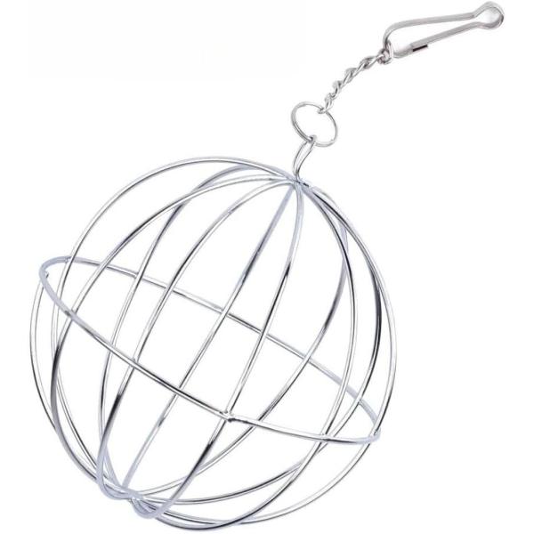 「機能」この牧草入れは、ウサギやチンチラが食事を楽しみながら遊べる便利なアイテムです。ワイヤー製の球形で、中に牧草を詰めると、動物たちは楽しんで食べることができます。食事の時間がより楽しく、充実したものになること間違いありません。また、この...