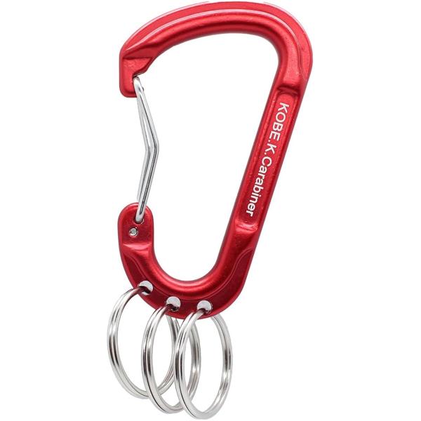 バリエーションコード : 2B9G5J33DG材質：高品質アルミ合金（軽量＆頑丈） 重量：持ち運びに最適な軽量設計 カラー：ブラック / シルバー / レッド（3カラー展開） サイズ：コンパクトで使いやすい手のひらサイズ セット内容：カラビ...