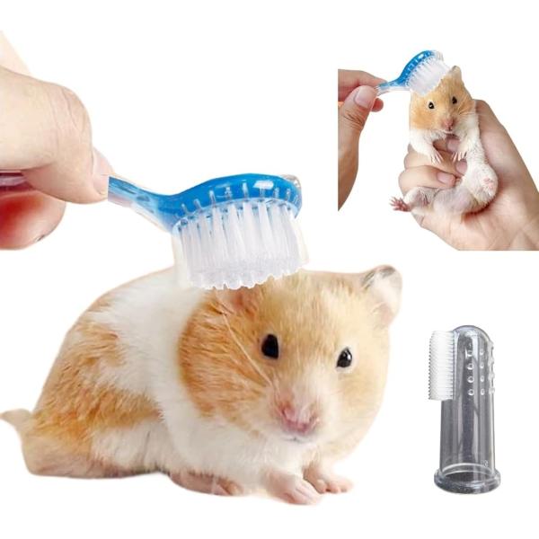 ハムスターブラシで優しくブラッシングハムスターシリコンブラシでマッサージ長くて柔らかい毛先ペットとの癒しタイムに小動物に使用できます