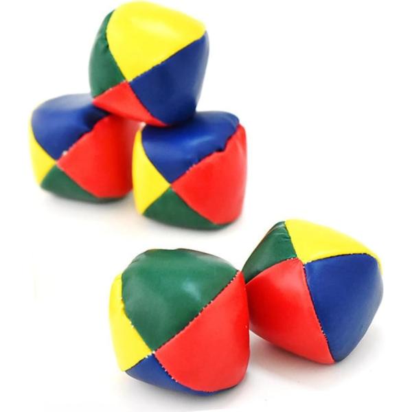 「鮮やかで目を引く、カラフルなジャグリングボール」視覚的にも楽しめるカラフルなデザインで、すべてのジャグラーに愛されるアイテム。新しいことを始めたいあなたにおすすめ。忘年会や学芸会、家庭内のイベントなど、幅広い用途に最適です。目を引くデザイ...