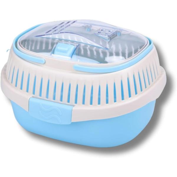 バリエーションコード : 2B9LXX15TR「換気抜群＆快適な移動」この小動物用お出かけケージは、側面に空気穴が多数配置されており、換気が十分に行えます。小動物たちにとって、長時間の移動も安心。湿気や匂いを防ぎ、快適な空間を提供します。ハ...