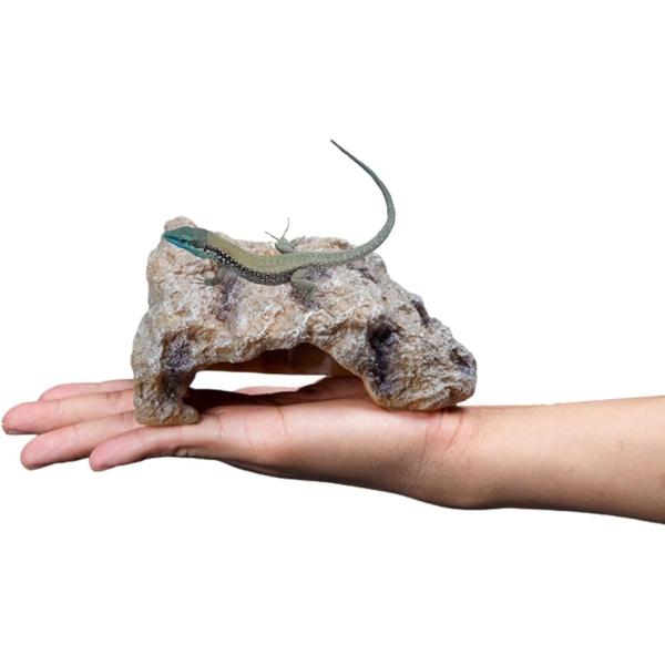 バリエーションコード : 2B9L3HC199登って遊べる爬虫類 シェルターで健康をサポート：高低差を活かしたデザインがレオパ、カナヘビなどトカゲ類やヘビなどの爬虫類の体温調節や活動に最適。日光浴や隠れ家としても利用でき、ペットの健康と快適...