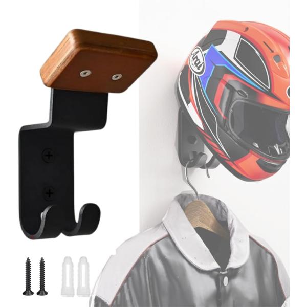 バリエーションコード : 2B9N2P2ST0このヘルメットハンガーは機能性とデザイン性を兼ね備え堅牢な一体型構造が特徴的です。耐荷重は約40kgで、バイクのジャケット、ツナギやスポーツ用品等も安心してフックに掛ける事もできます。フレームは...