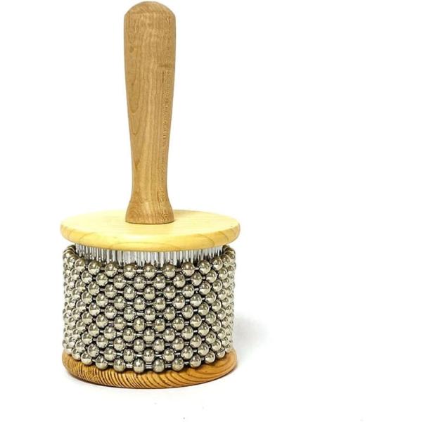 「簡単操作で本格的なリズム」ハンドルを握って数珠を動かすだけで、初心者でも本格的なリズムが楽しめる楽器です。「子供にも優しい」小さな子供の手でもしっかり握れるハンドル形状。快適設計で楽しく演奏できるよう工夫されています。「軽量設計で使いやす...