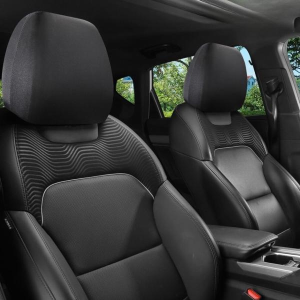 ヘッドレスト カバー 車 ヘッドレストカバー 後付け 汎用モデル TR1165 (ブラック)