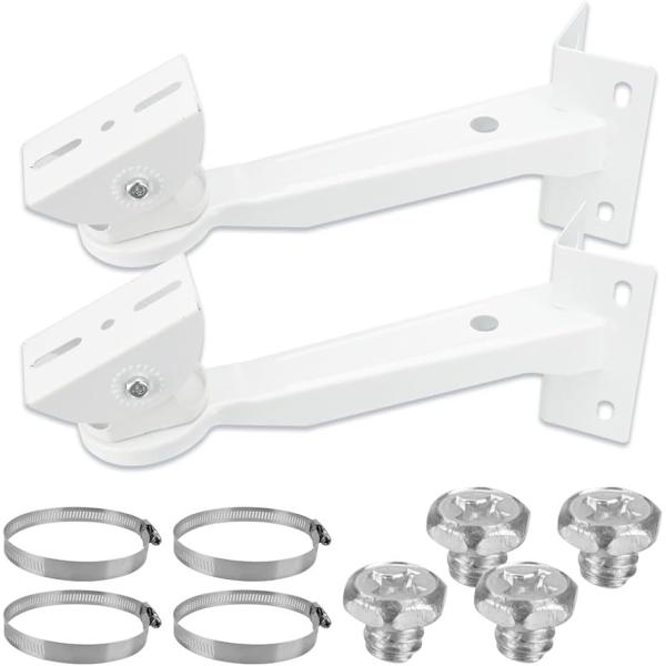 自宅周辺はもちろん、オフィス・学校・公共施設・公園などに防犯カメラを設置する際に欠かせないブラケットです。本体をポールやフェンスに括りつける用の固定バンドもセットでご用意致しました。空き巣・盗難・不審者・万引きから日々の暮らしを守る防犯グッ...