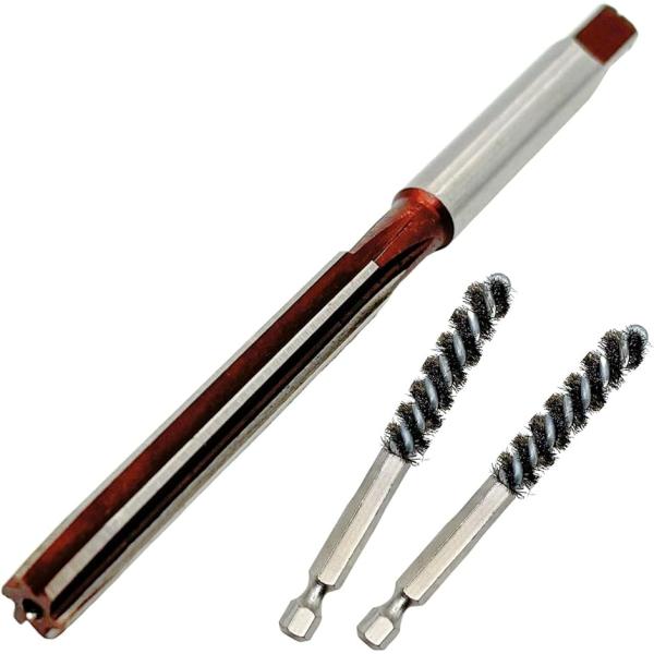 バリエーションコード : 2B9SKTPVVH「簡単セットアップで本格的な仕上がり」電動ドライバーやドリルチャックに装着するだけで、すぐに使えるホーゼルクリーナーセットです。専用工具は一切不要で、お手持ちの電動工具ですぐに作業を始められます...