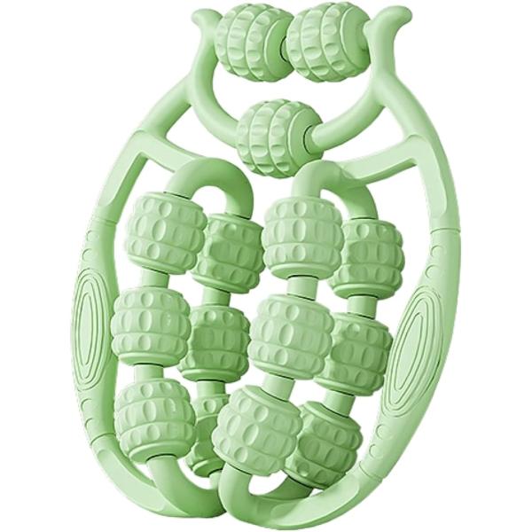 「セルフマッサージが行える」筋膜ローラーを脚や首や腕などに挟んで転がすだけで両側のローラーがコロコロ回り、簡単にセルフマッサージを行えます。「15個のローラーが独立して回る」15個のロ一ラ一が筋肉の筋膜をしっかりとつかみます。「握りやすいデ...