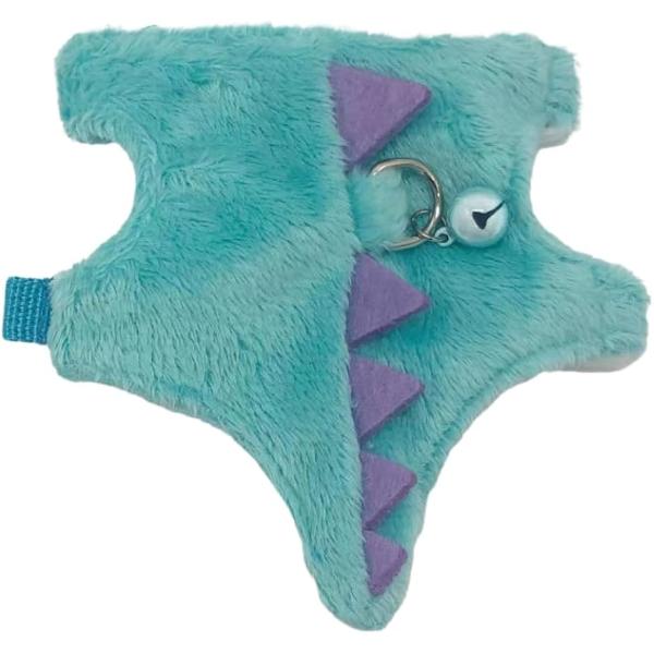 バリエーションコード : 2B9CQFNRLW「ユニークなデザイン」恐竜をイメージしたキュートなデザインで、フェレットの魅力をさらに引き立てます。お散歩や写真撮影で、周囲の注目を集めること間違いなし。「調整可能でしっかりフィット」フェレット...