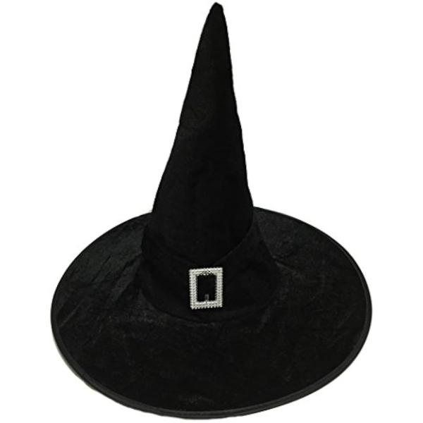 バリエーションコード : 2BBAI66PMIハロウィンの定番。魔女のとんがり帽子です＊帽子サイズ（目安）：頭周り57〜58cm、直径約44cm、高さ約35.5cmベロア調のなめらかな肌触り。男女共用