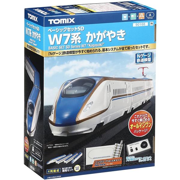 Tomix Nゲージ ベーシックセットsd W7系 かがやき 鉄道模型 入門セット 2bbcmk01j1 ゼブランドショップ 通販 Yahoo ショッピング
