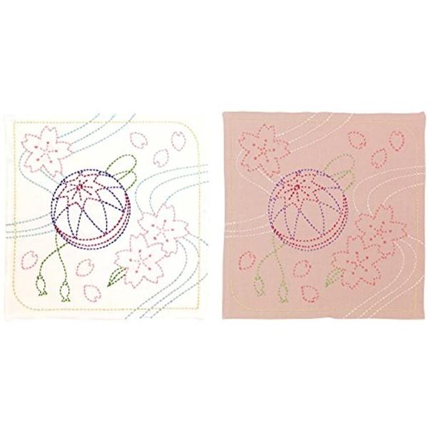 花ふきんキット 刺し子 図案プリント済 桜と手まり 254 Buyee Buyee Japanese Proxy Service Buy From Japan Bot Online