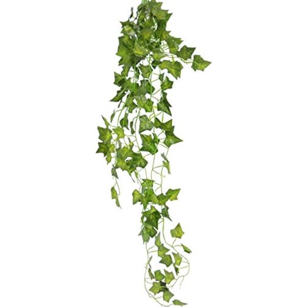 MedianField 【 観葉植物 アイビー 1本 】 壁掛け インテリア アンティーク 雑貨 造花 人工 フェイク 壁掛 グリーン 緑 植物