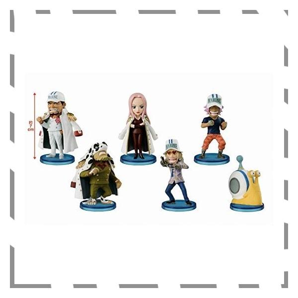 ワンピース ワールドコレクタブルフィギュア 海軍1 全6種セット プライズ 7057 Anguloyasociados Com