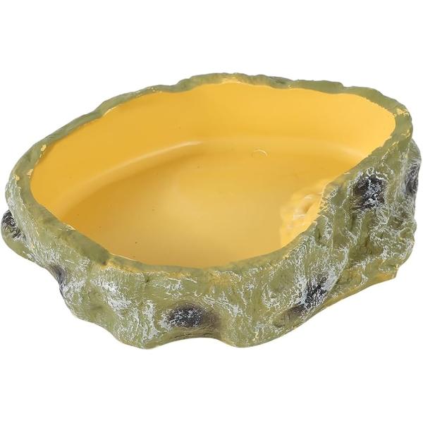 バリエーションコード : 2BJ0S3LG3J「爬虫類・両生類の給餌に」蛙やトカゲなど爬虫類や両生類を主としたペットに最適なフードディッシュ。水飲み場としても設置可能で、自然界の環境に近く溶け込みやすい、岩や土を思わせる樹脂製の容器です。「...