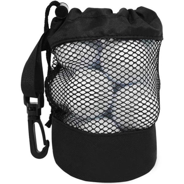 「ゴルフボール最大20個収納可能」大量のゴルフボールを収納することができます。使わない時はコンパクトに小さく折りたたむことができます。「ゴルフクラブバッグに引っ掛けれる」フックが付いており、ゴルフバッグに引っ掛けることができます。リュックサ...